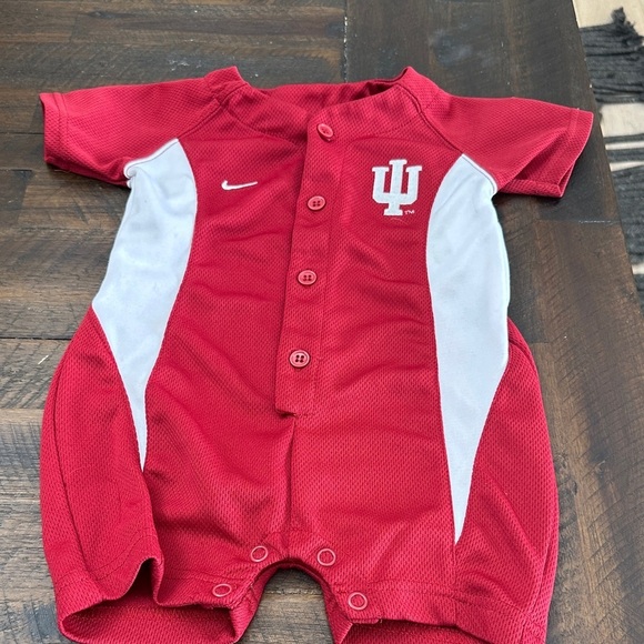 Nike Other - Indiana university Nike Red and White Kids Bodysuit. 18mo